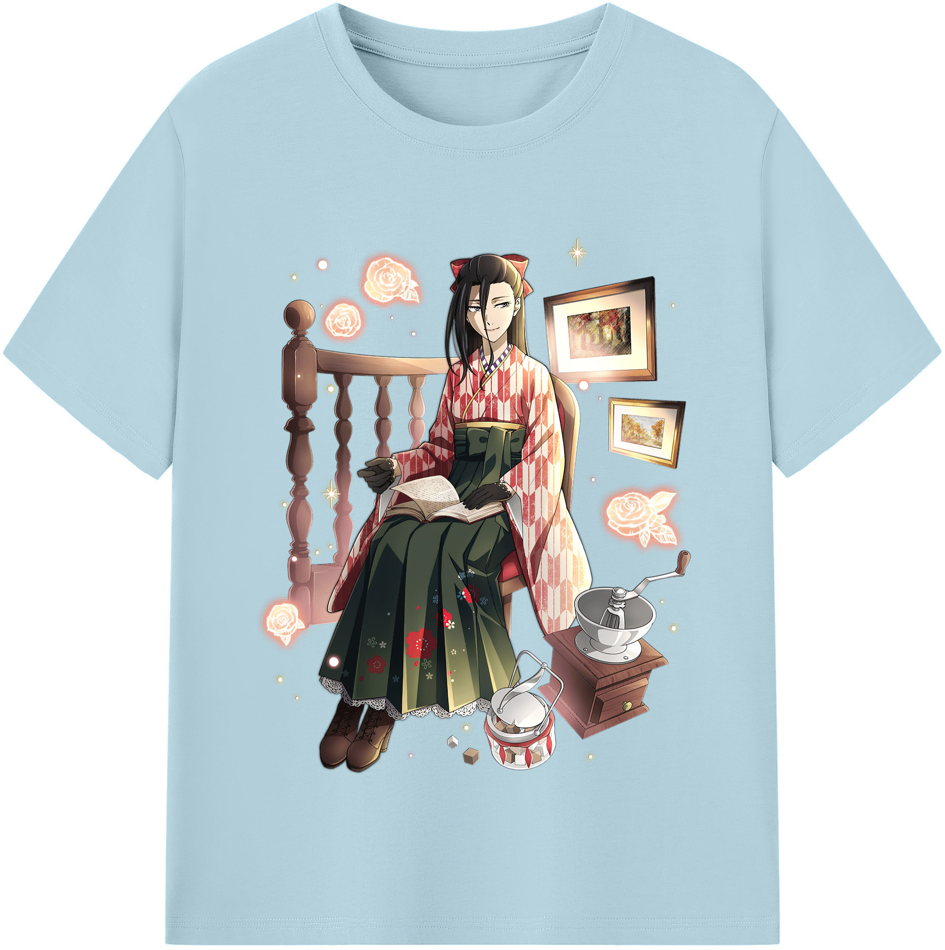 （画像用） 文豪ストレイドッグス Bungo Stray Dogs 綿100％半袖Tシャツ（フロントプリント）